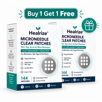 ☘️ 𝐎𝐟𝐟𝐢𝐜𝐢𝐚𝐥 𝐒𝐭𝐨𝐫𝐞 | H𝐞a𝐥r𝐢z𝐞®  ☘️𝐁𝐨𝐭𝐚𝐧𝐢𝐜𝐚𝐥 𝐌𝐢𝐜𝐫𝐨𝐧𝐞𝐞𝐝𝐥𝐞 𝐇𝐲𝐝𝐫𝐨𝐜𝐨𝐥𝐥𝐨𝐢𝐝 𝐏𝐚𝐭𝐜𝐡 (𝐅𝐨𝐫 𝐒𝐤𝐢𝐧 𝐓𝐚𝐠𝐬, 𝐒𝐦𝐚𝐥𝐥 𝐒𝐤𝐢𝐧 𝐆𝐫𝐨𝐰𝐭𝐡𝐬, 𝐖𝐚𝐫𝐭𝐬, 𝐌𝐨𝐥𝐞𝐬, 𝐀𝐠𝐞 𝐒𝐩𝐨𝐭𝐬 & 𝐏𝐢𝐠𝐦𝐞𝐧𝐭𝐚𝐭𝐢𝐨𝐧 𝐂𝐨𝐧𝐜𝐞𝐫𝐧𝐬)🎉🎉