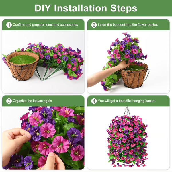 This Week's Special Sale 49% Off- 🔥🥬TIMNAMY® UV Simulation Artificial flower