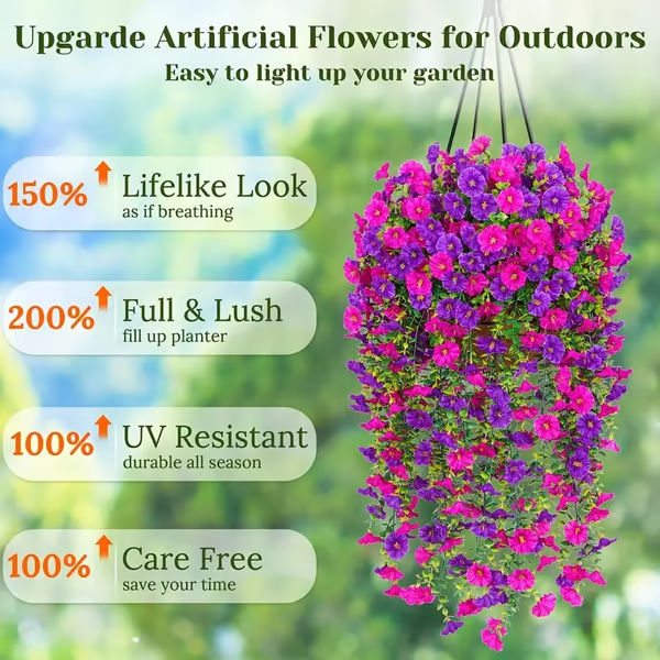 This Week's Special Sale 49% Off- 🔥🥬TIMNAMY® UV Simulation Artificial flower